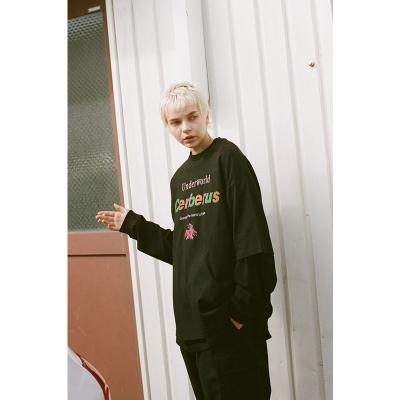 ESSAY [ LAYERED OVERSIZE LONG T-SHIRT (TS-1) ] UNDERWORLD