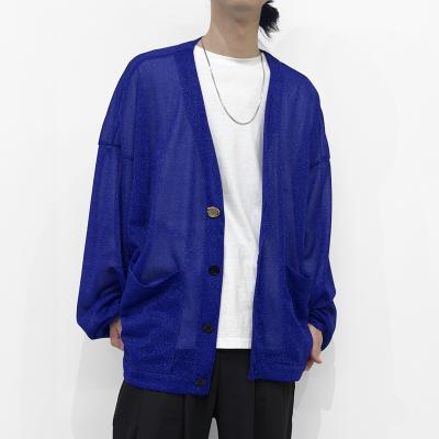 SHINYAKOZUKA [ MASSIVE CARDI ] METALLIC BLUE