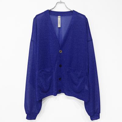 SHINYAKOZUKA [ MASSIVE CARDI ] METALLIC BLUE