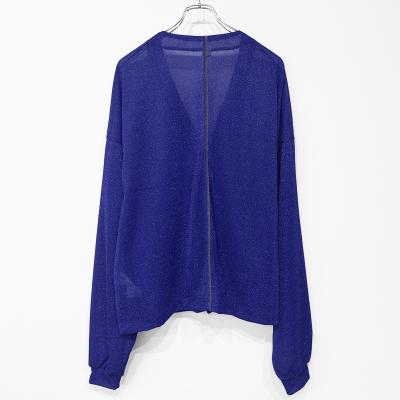 SHINYAKOZUKA [ MASSIVE CARDI ] METALLIC BLUE