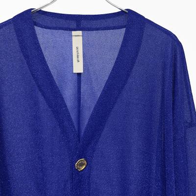 SHINYAKOZUKA [ MASSIVE CARDI ] METALLIC BLUE