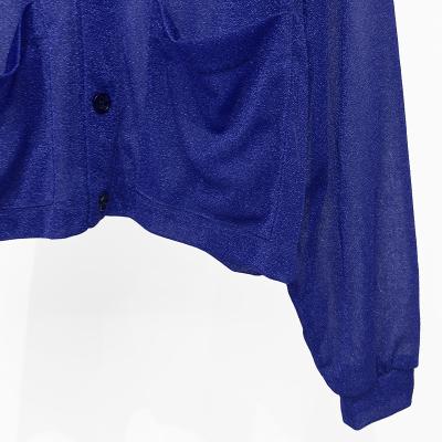 SHINYAKOZUKA [ MASSIVE CARDI ] METALLIC BLUE