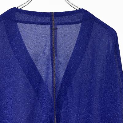 SHINYAKOZUKA [ MASSIVE CARDI ] METALLIC BLUE