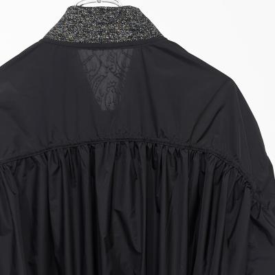 SHINYAKOZUKA [ BOMBER AS CANVAS ] COLOURLESS BLACK