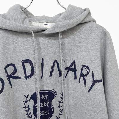 SHINYAKOZUKA [ ORDINARY SHORT GIANT HOODIE ] HEATHER