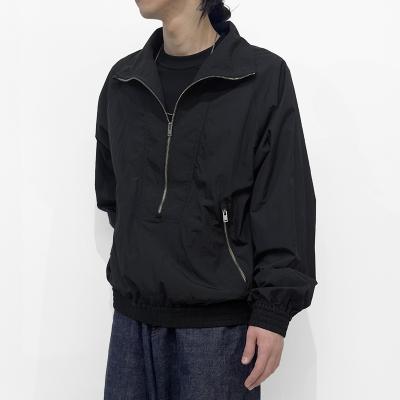 SUGARHILL [ ZIP NYLON BLOUSON ] BLACK
