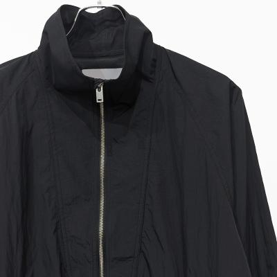 SUGARHILL [ ZIP NYLON BLOUSON ] BLACK