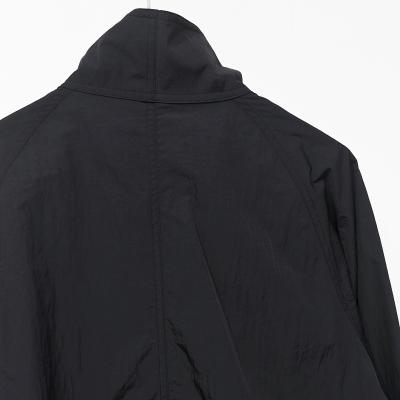 SUGARHILL [ ZIP NYLON BLOUSON ] BLACK
