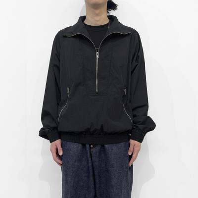 SUGARHILL [ ZIP NYLON BLOUSON ] BLACK