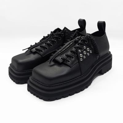 DAIRIKU [ Studs Fireman Boots ] Black
