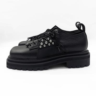 DAIRIKU [ Studs Fireman Boots ] Black