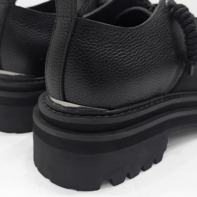 DAIRIKU [ Studs Fireman Boots ] Black