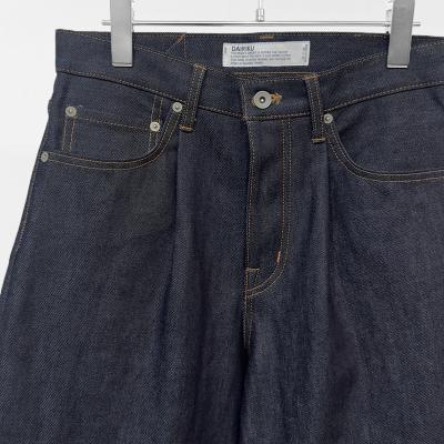 DAIRIKU [ "Wide" Rigid Denim Pants ] Indigo