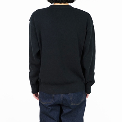 crepuscule [ Thermal L/S Sweat ] BLACK