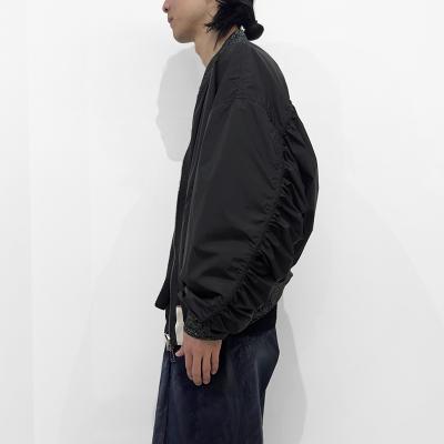 SHINYAKOZUKA [ BOMBER AS CANVAS ] COLOURLESS BLACK