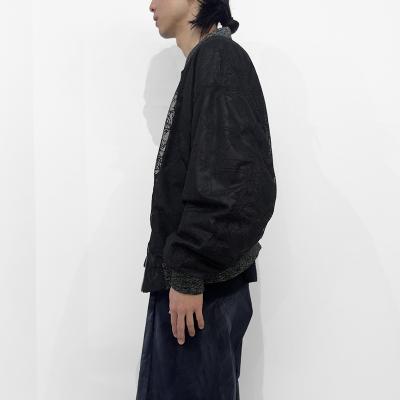SHINYAKOZUKA [ BOMBER AS CANVAS ] COLOURLESS BLACK