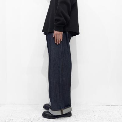 DAIRIKU [ "Wide" Rigid Denim Pants ] Indigo