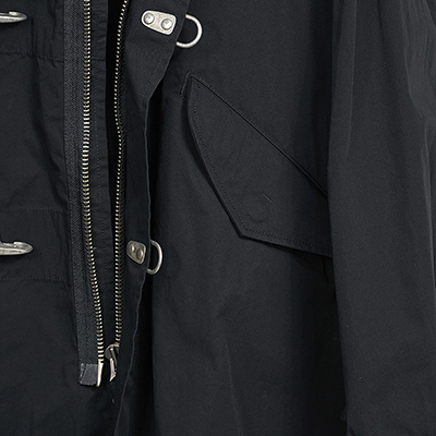 ESSAY [ MODS COAT (J-3) ] BLACK | ロイド・エフダブリュー (LLOYD FW)