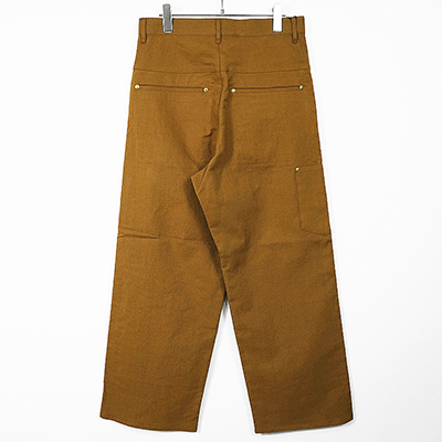 URU [ DOUBLE KNEE PANTS ] COGNAC