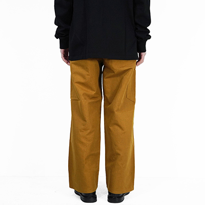 URU [ DOUBLE KNEE PANTS ] COGNAC