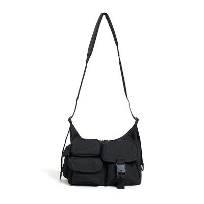 BAICYCLON by bagjack [ MULTI POCKETS SHOULDER BAG (SMALL) ] BLACK