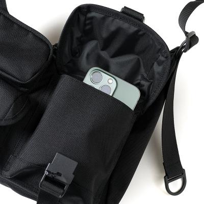 BAICYCLON by bagjack [ MULTI POCKETS SHOULDER BAG (SMALL) ] BLACK