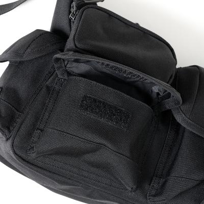 BAICYCLON by bagjack [ MULTI POCKETS SHOULDER BAG (SMALL) ] BLACK