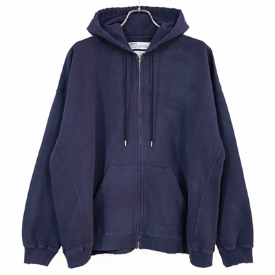 DAIRIKU [ "Water-repellent" Zip Up Hoodie ] Vintage Purple