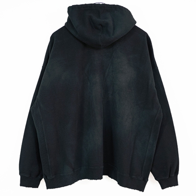 DAIRIKU [ "Water-repellent" Zip Up Hoodie ] Vintage Black