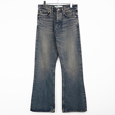 DAIRIKU [ "Flare" Denim Pants ] Mud Indigo