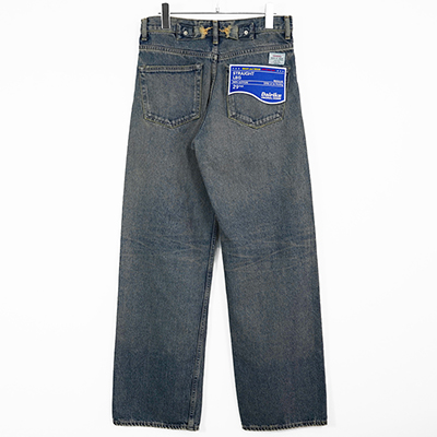 DAIRIKU [ "Straight" Denim Pants ] Mud Indigo