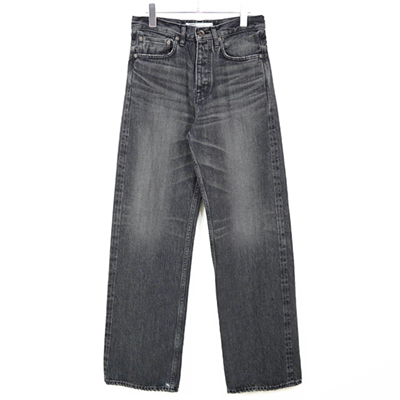 DAIRIKU [ "Straight" Denim Pants ] Mud Black