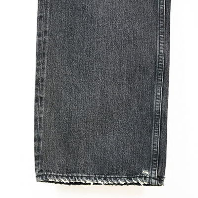 DAIRIKU [ "Straight" Denim Pants ] Mud Black