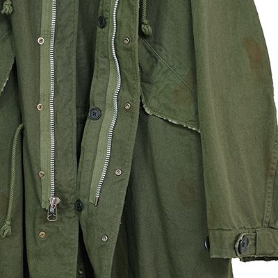 DAIRIKU [ "Jimmy" Mods Coat ] Olive