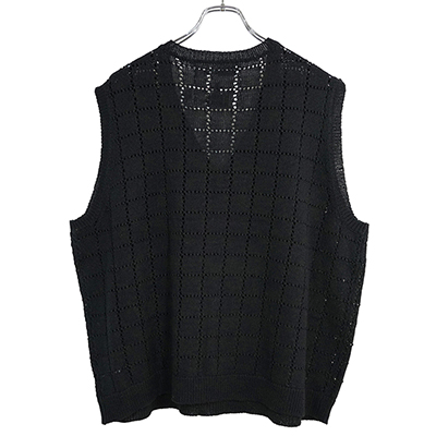 DAIRIKU [ "A.J." Knit Vest ] Black