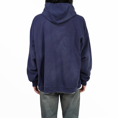 DAIRIKU [ "Water-repellent" Zip Up Hoodie ] Vintage Purple