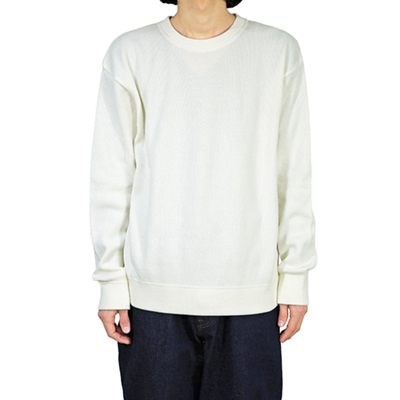 crepuscule [ Thermal L/S Sweat ] WHITE