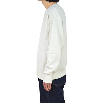 crepuscule [ Thermal L/S Sweat ] WHITE