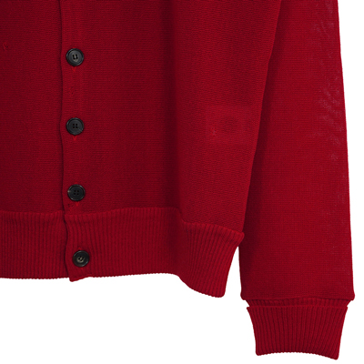 UNUSED [ US1965 (12G Damege cardigan) ] RED