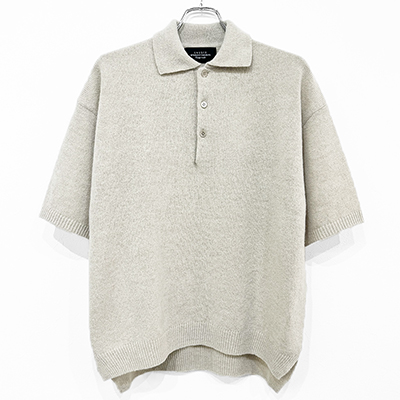 UNUSED [ US2434 (Knit Polo) ] BEIGE