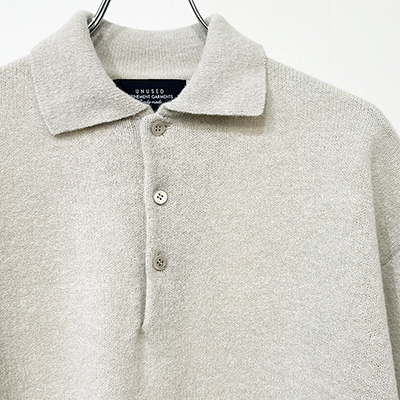 UNUSED [ US2434 (Knit Polo) ] BEIGE