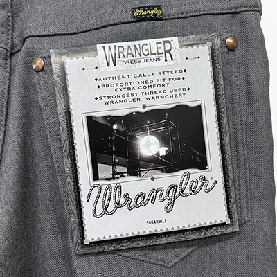 SUGARHILL [ WRANGLER TROUSERS FOR SUGARHILL ] GRAY