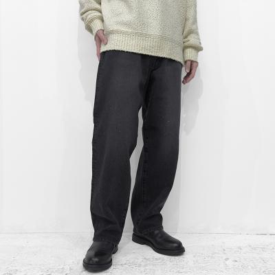 URU [ COTTON DENIM 5 POCKET PANTS ] BLACK