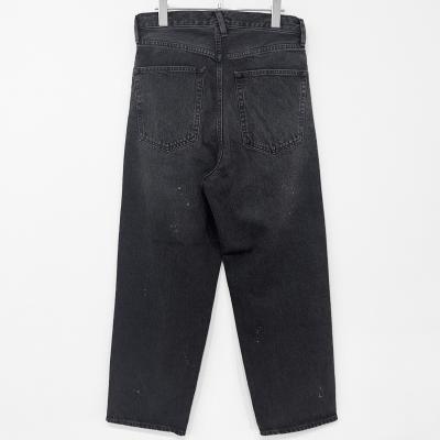 URU [ COTTON DENIM 5 POCKET PANTS ] BLACK