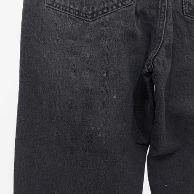 URU [ COTTON DENIM 5 POCKET PANTS ] BLACK