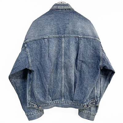 refomed [ OLD MAN DENIM JACKET "USED" ] USED WASH