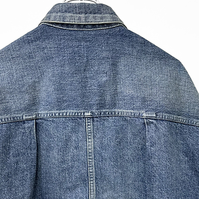 refomed [ OLD MAN DENIM JACKET "USED" ] USED WASH