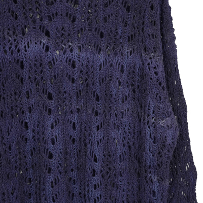 DAIRIKU [ Tie-dye Flower Pattern Hand Knitting ] Night
