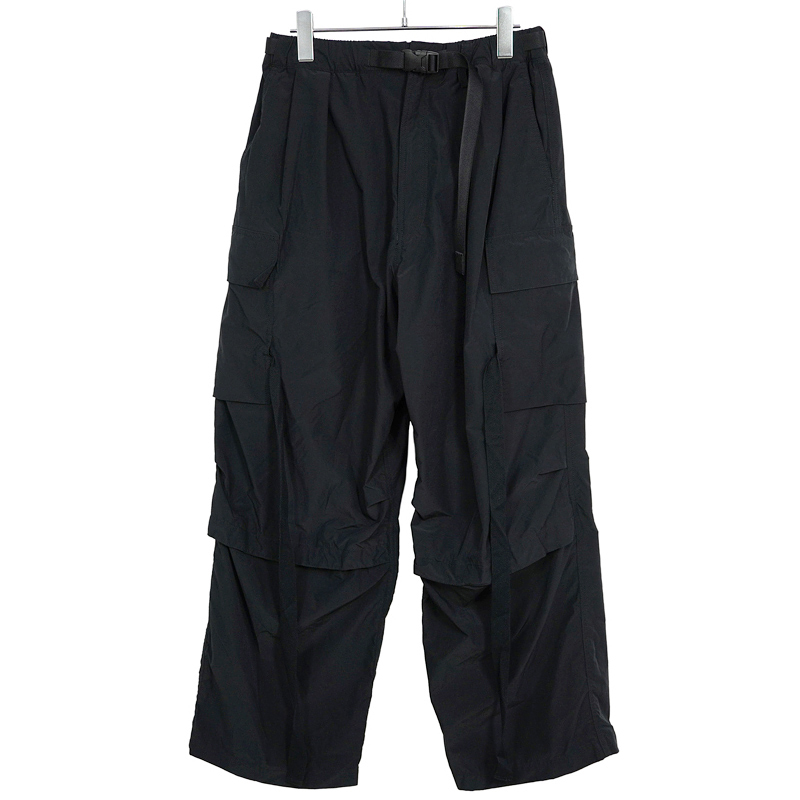 ESSAY [ MILITARY TECH PANTS (P-4) ] BLACK | ロイド・エフダブリュー