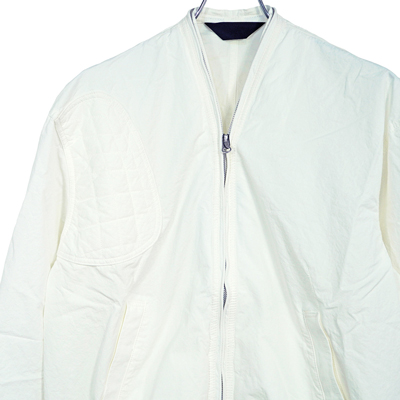 ESSAY [ GUN ZIP JACKET (J-2) ] WHITE